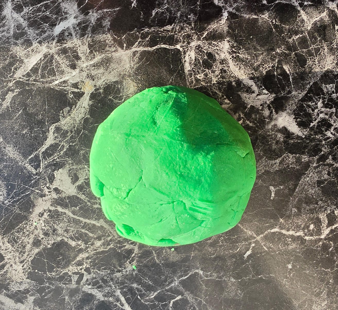 Green Kiddies Playdough